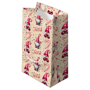 Bolsa De Regalo Pequeña Gnomes de Diversión San Valentín