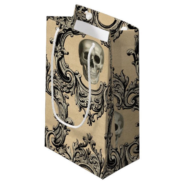 Bolsa De Regalo Pequeña Gótico Skeleton Gothic (Angulo Anverso)
