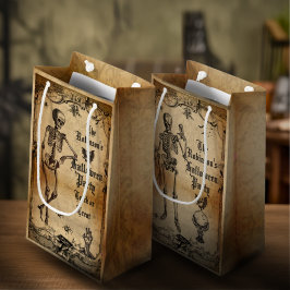 Bolsa De Regalo Pequeña Gótico vintage Halloween Fiesta espumoso oscuro ma