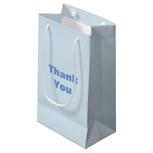 Bolsa De Regalo Pequeña Gracias (Angulo Anverso)