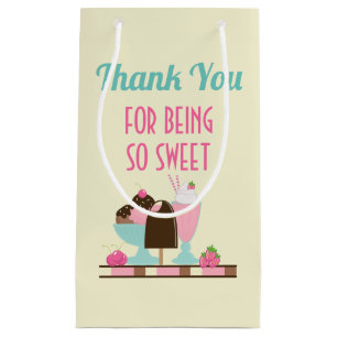 Bolsa De Regalo Pequeña Gracias por ser tan dulce helado