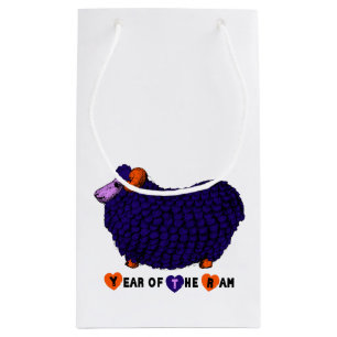Bolsa De Regalo Pequeña Graciosa morada Año chino Zodiac S Gift Bag