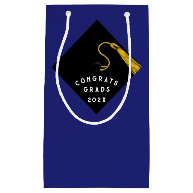 Bolsa De Regalo Pequeña Graduación Adultos de edad Felicitaciones Pequeña  (Anverso)