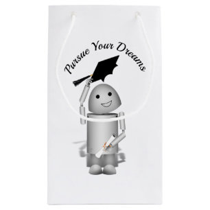 Bolsa De Regalo Pequeña Graduación del tapón Robo-X9 Robot Grad