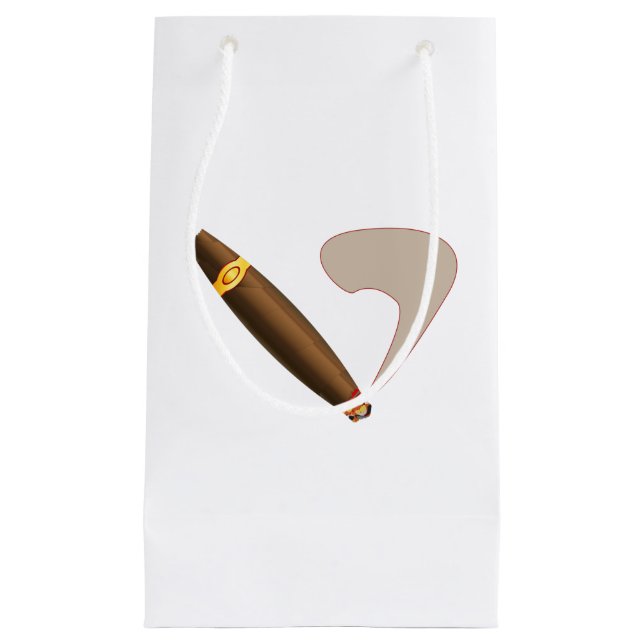 Bolsa De Regalo Pequeña Gran cigarro al estilo cubano (Anverso)