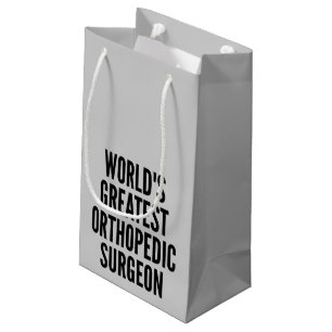 Bolsa De Regalo Pequeña Gran Cirujano Ortopédico del Mundo