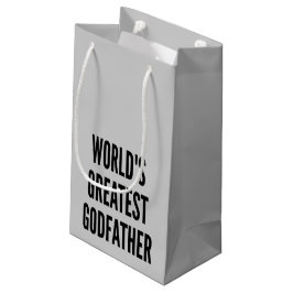 Bolsa De Regalo Pequeña Gran padrino del mundo