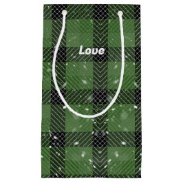 Bolsa De Regalo Pequeña Green family christmas wallpaper