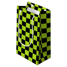 Bolsa De Regalo Pequeña Green Lime y Black