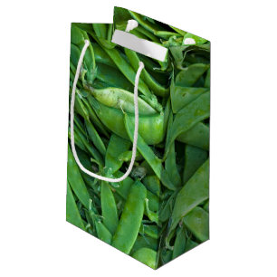 Bolsa De Regalo Pequeña Green Snap Peas
