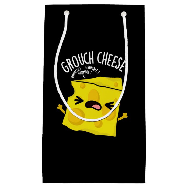 Bolsa De Regalo Pequeña Grou-quesería Graciosa Queso Pun Dark BG (Anverso)