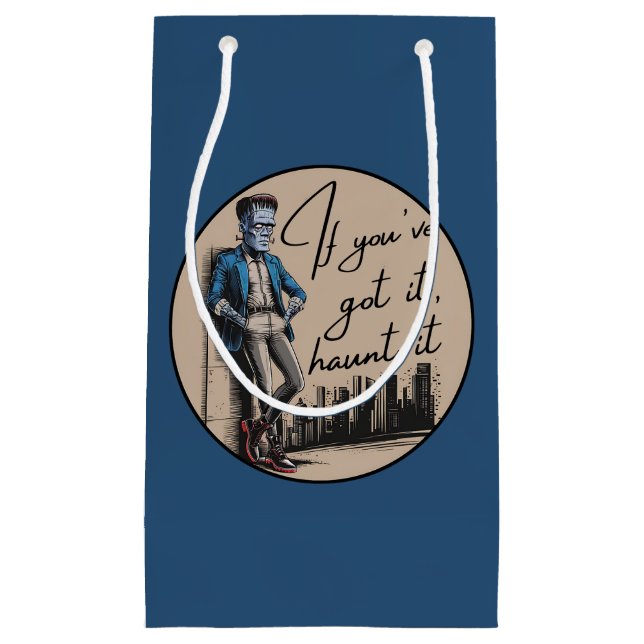 Bolsa De Regalo Pequeña Guay Frankenstein si lo tienes, atójalo (Anverso)