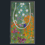 Bolsa De Regalo Pequeña Gustav Klimt Flor Jardín Naturaleza<br><div class="desc">Un bonito cuadro del jardín,  un cuadro clásico de Gustav Klimt,  llamado Cottage Garden,  o Bauergarten,  1907,  que se encuentra cerca de un jardín de flores,  un cuadro de flores de colores.</div>