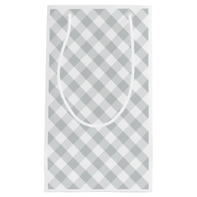 Bolsa De Regalo Pequeña Haga clic en Personalizar para cambiar el gris a s (Anverso)