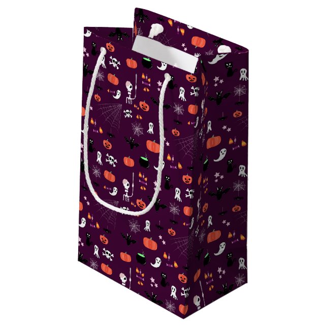 Bolsa De Regalo Pequeña Halloween (Angulo reverso)