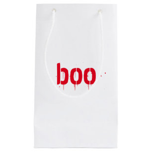 Bolsa De Regalo Pequeña Halloween boo sangriento y sangriento regalo