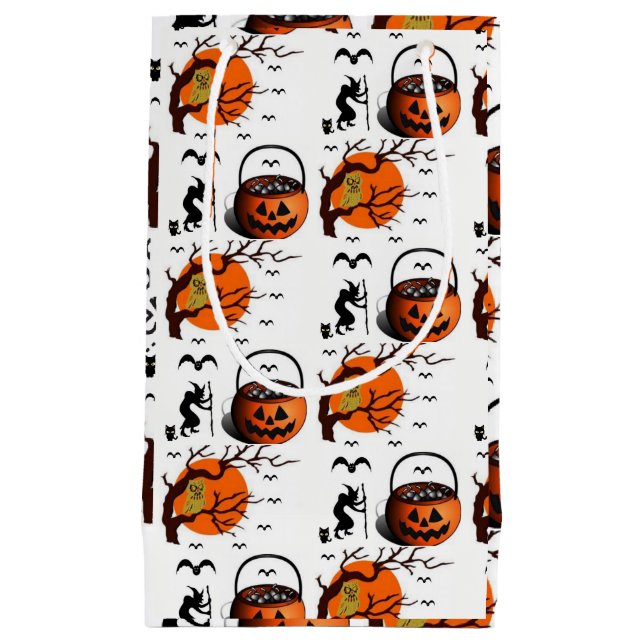 Bolsa De Regalo Pequeña Halloween con bolsos de regalo (Anverso)