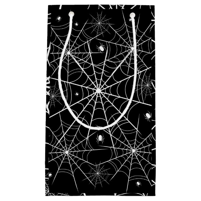 Bolsa De Regalo Pequeña Halloween Spider Web (Anverso)