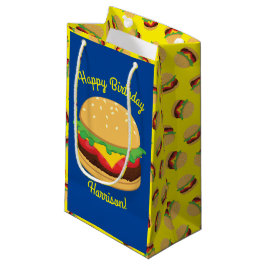 Bolsa De Regalo Pequeña Hamburger Birthday Party Burger