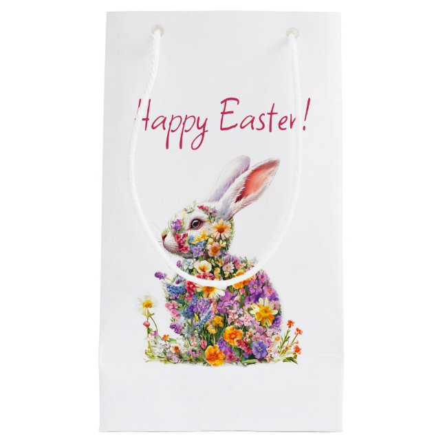 Bolsa De Regalo Pequeña Happy Easter gift bag (Anverso)