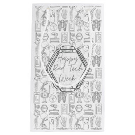 Bolsa De Regalo Pequeña Happy Rad Tech Week