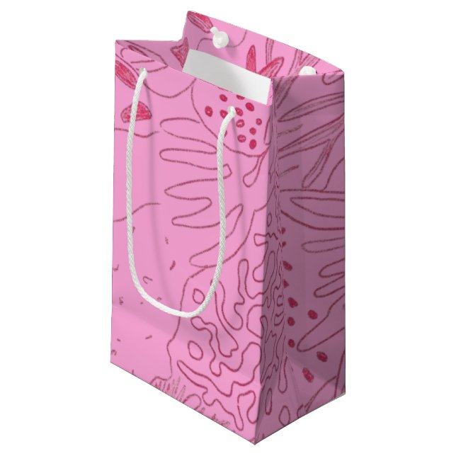 Bolsa De Regalo Pequeña HATHOR Bloom Pink Gift Bag (Angulo Anverso)