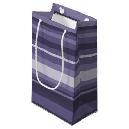 Bolsa De Regalo Pequeña Heather rayas púrpuras