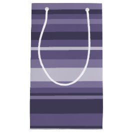 Bolsa De Regalo Pequeña Heather rayas púrpuras