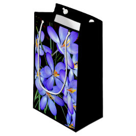 Bolsa De Regalo Pequeña Hermosa Flor Silvestre Azul Naturaleza