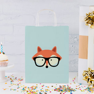 Bolsa De Regalo Pequeña Hipster Red Fox