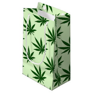 Bolsa De Regalo Pequeña Hoja de la mala hierba