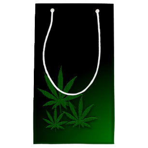 Bolsa De Regalo Pequeña Hoja de la mala hierba