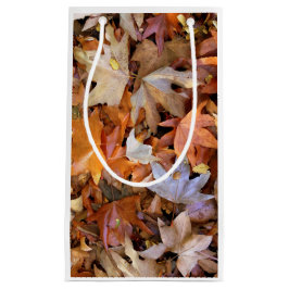Bolsa De Regalo Pequeña Hoja de Otoño