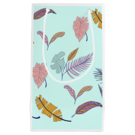 Bolsa De Regalo Pequeña Hojas