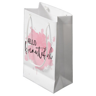 Bolsa De Regalo Pequeña Hola Hermoso