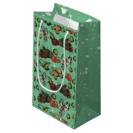 Bolsa De Regalo Pequeña Holiday Sweets- Mint (Color)