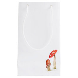 Bolsa De Regalo Pequeña Hongos caprichosos de bosque acuarela
