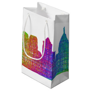 Bolsa De Regalo Pequeña Horizonte de Philadelphia