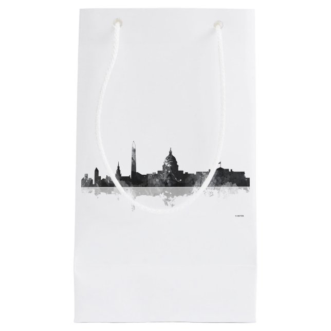 BOLSA DE REGALO PEQUEÑA HORIZONTE DEL WASHINGTON DC (Anverso)