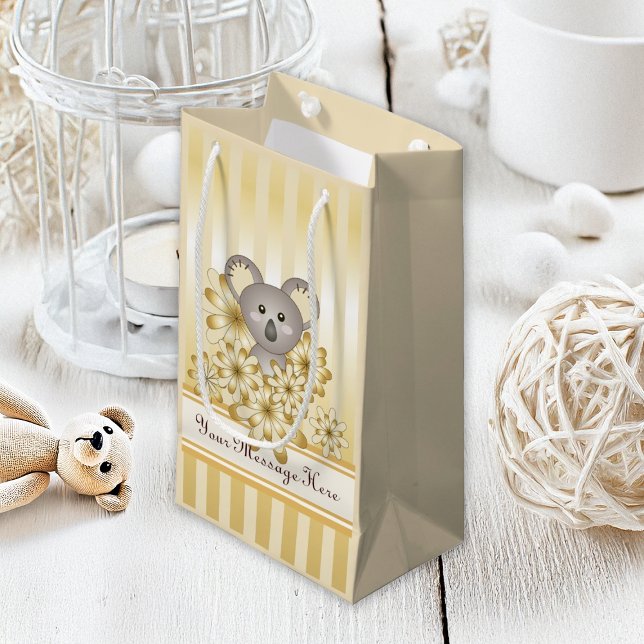 Bolsa De Regalo Pequeña Huella de oro Bebé de Koala Niños (Subido por el creador)