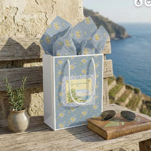 Bolsa De Regalo Pequeña Huerta Costera Riviera Vista de Regalos Destacados