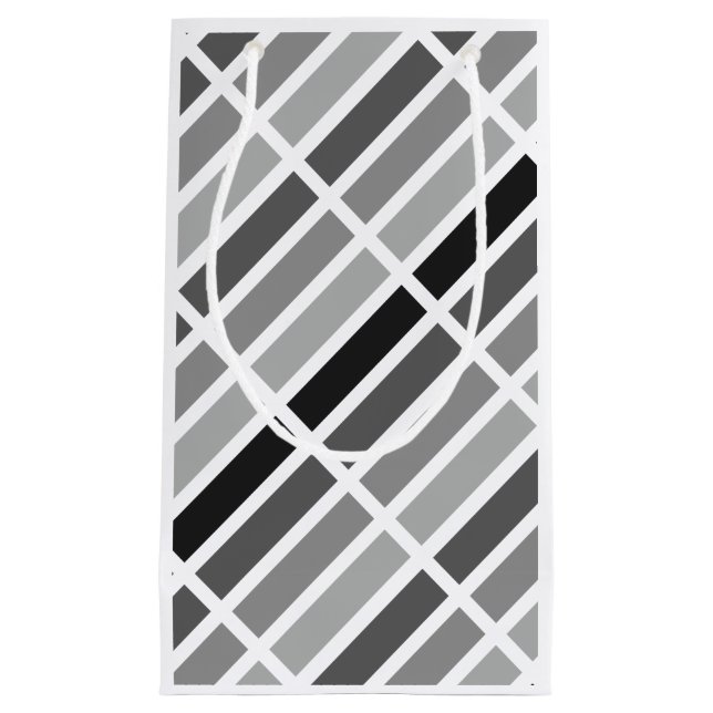 Bolsa De Regalo Pequeña Hues de gris plateado (Anverso)