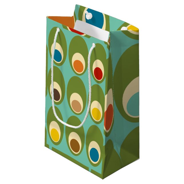 Bolsa De Regalo Pequeña Huevos modernos de mediados de siglo (Angulo Anverso)