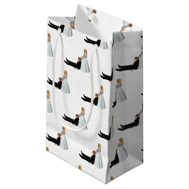 Bolsa De Regalo Pequeña humor boda (Angulo Anverso)