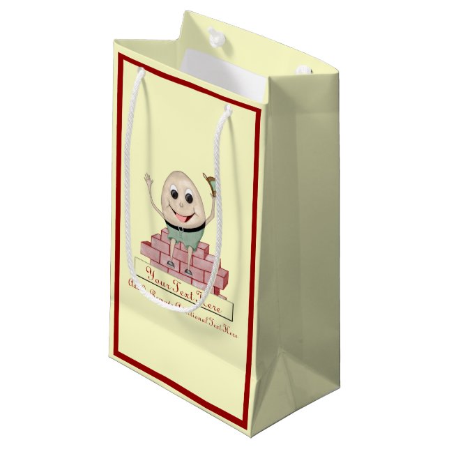 Bolsa De Regalo Pequeña Humpty Dumpty (Angulo Anverso)