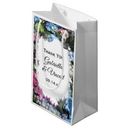 Bolsa De Regalo Pequeña Hydrangea Flower Frame Boda Gracias