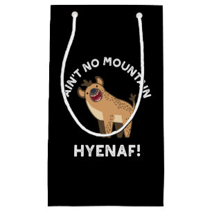 Bolsa De Regalo Pequeña Hyena Pun Dark BG no es gracioso en Hyenaf
