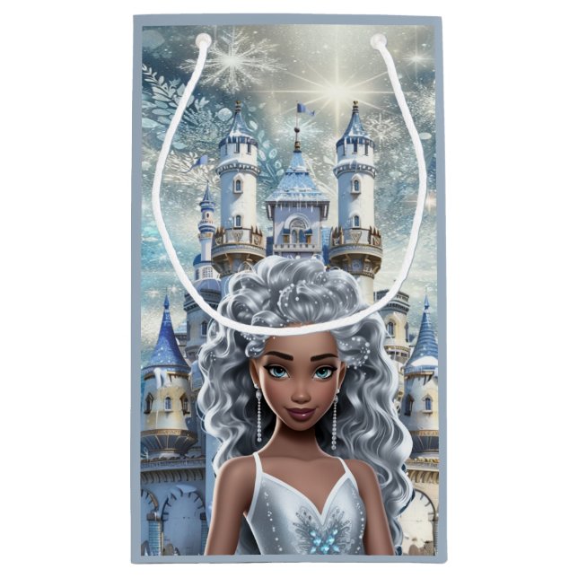 Bolsa De Regalo Pequeña Ice Princess (Reverso)