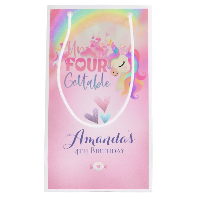 Bolsa De Regalo Pequeña Inolvidable (Anverso)