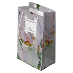 Bolsa De Regalo Pequeña Iris Blanco y Gorgoso